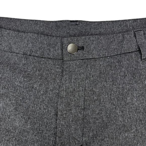 LULULEMON Commission Classic-Fit Short 5" Ventlight Size 38 Heathered Black - Picture 6 of 9